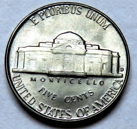 1950-D Jefferson Nickel__BU / MS__Full Steps Cover