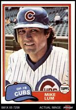 1981 Topps Traded #795 Mike Lum T Cubs 6 - EX/MT