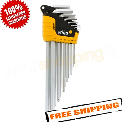 Wiha Tools 66991 13 Piece MagicRing Ball End Hex L-Key Set - Inch - Image 1 of 4