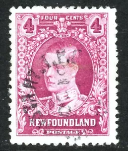 Stamp Newfoundland, Scott # 166 used - Picture 1 of 1
