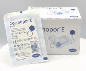 Cosmopor E 7.2x5cm Sterile Adhesive Dressings Pack of 25 - Wounds, Burns, First - Picture 1 of 21