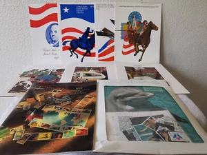 United States Postal Service Special Stamp Album Set 1972 73 74 75 79 80 90 1991 - Picture 1 of 7