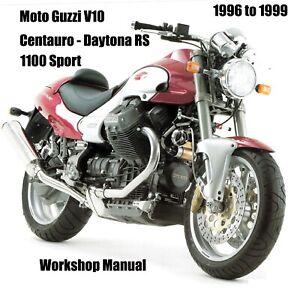 MOTO GUZZI CALIFORNIA V10 1996 to 1999 WORKSHOP MANUAL - PDF File