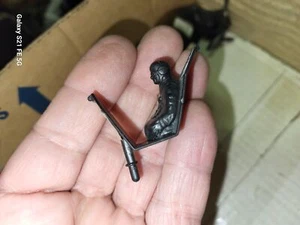 NOS Testors Tether Plane Black Pilot for the Messerschmitt ME109 #3 - Picture 1 of 3
