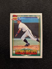 1991 Topps O-pee-chee #2 George Brett Record Breaker Kansas City Royals