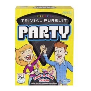 Hasbro Gaming Trivial Pursuit PARTY EDITION Game (A5224) - Picture 1 of 10