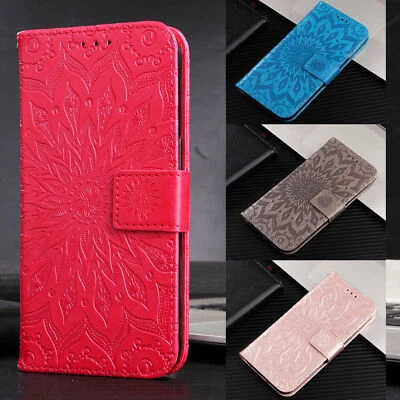 Flower Flip Leather Card Wallet Phone Case For Google Pixel 6 7 8 Pro 6A 7A - Image 1 of 4