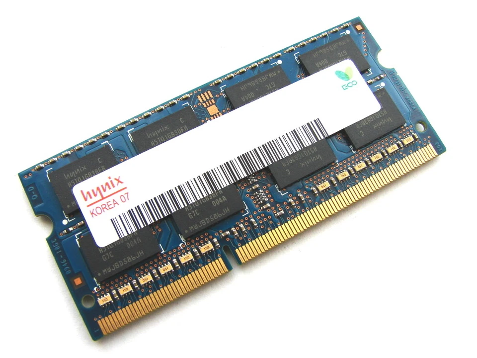 Hynix HMT351S6CFR8C-PB 4GB 2Rx8 SODIMM PC3-12800S-11-11-F3 DDR3 Laptop Memory - Image 1 of 1