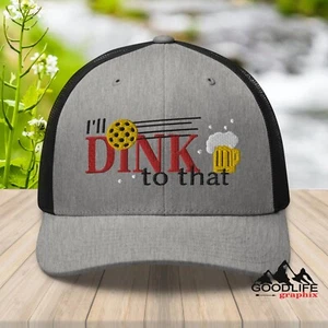 Cappello camionista Pickleball Dink birra per uomo donna - Foto 1 di 30