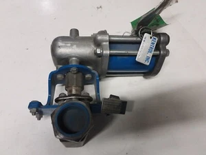 Jamesbury 1 1/4" A 3600 TT Actuated Valve SS New - Picture 1 of 3