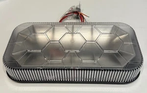 GROTE 78020-DC AMBER/BLUE LED LOW PROFILE 16 INCH LIGHT BAR 12/24V PERMANENT NEW - Picture 1 of 9