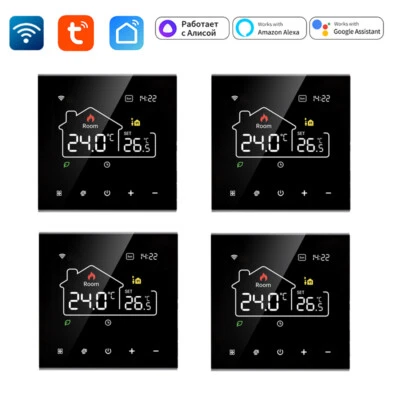 4xWiFi TUYA Thermostat für Gasheizkessel/Fussbodenheizung Wasser Programmierbare - Bild 1 von 4
