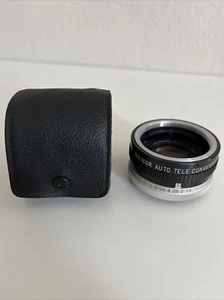 SOLIGOR AUTO TELE CONVERTER 2X TO FIT PENTAX-MOUNT Made In Japan - Picture 1 of 9