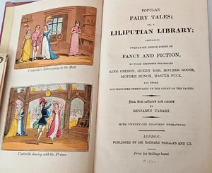 Popular Fairy Tales, or, a Liliputian Library - Benjamin Tabart HC c. 1830 Rare - Picture 1 of 9