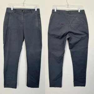 Hannoh Wessel Phoebe Trouser Pant Gray Drop Crotch Italy Women's Sz 38 (Medium) - Picture 1 of 12