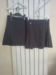 Grey School Skirt Age 9-10 Years F&F X 2 - Picture 1 of 6