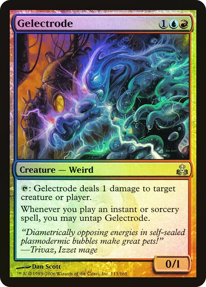 MTG FOIL Gelectrode  - Guildpact #113 - Image 1 of 1
