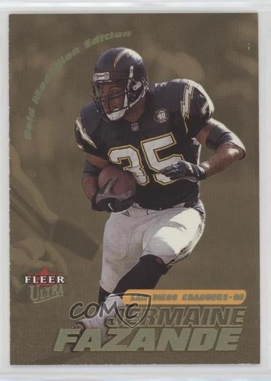 2001 Fleer Ultra Gold Medallion /250 Jermaine Fazande #118G - Image 1 of 2