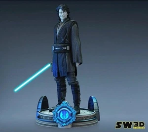 10” Tall ANAKIN Resin 3D Printed Model STAR WARS Ahsoka Unassembled 1/8 Scale - Picture 1 of 22