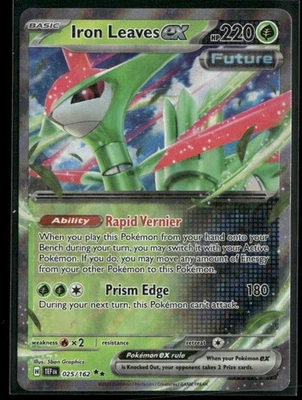 SV05: Temporal Forces #025/162 Iron Leaves ex - Image 1 of 2