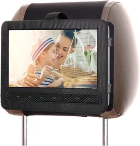 ZugGear DVD Player Headrest Mount Holder Portable Car Black - Picture 1 of 6