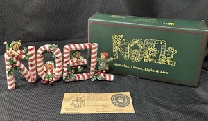 Boyds Bears VTG 2004 12”x5” 3D Folding Accordion Style Holiday Sculpture - Picture 1 of 15