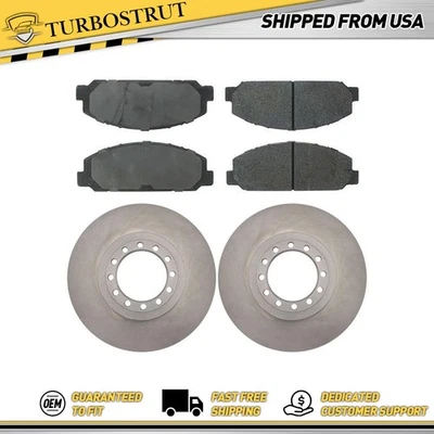 Kit de pastillas de freno y rotor delanteros OE para Chevrolet W4500 Tiltmaster Chevry 1999-2009 Foto 1 de 4