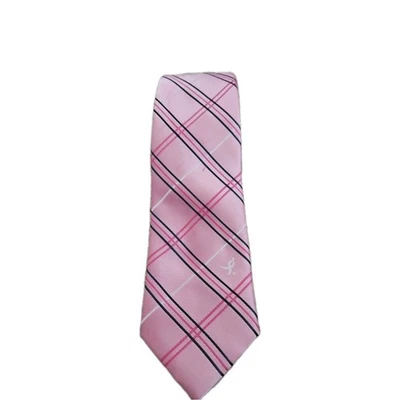 Susan G. Komen Knots For Hope 格子粉色领带。 — 第 1/4 张图片