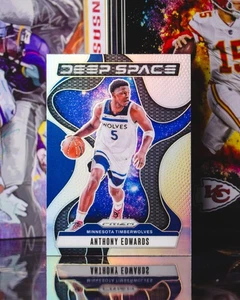 2024-25 Panini Prizm Deep Space #3 Anthony Edwards Silver Prizm - Bild 1 von 2