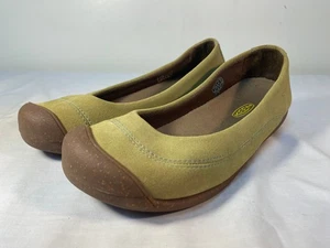 Keen Sienna Ballerinas Damen grün Wildleder Slipper – US 9 - Bild 1 von 8