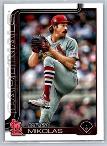Miles Mikolas 2025 Topps St. Louis Cardinals #137 - Picture 1 of 2