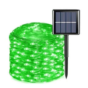 Solar String Light LED Lights Waterproof Copper Wire Fairy Outdoor Garden Party - Picture 1 of 9