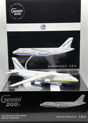 Antonov Airlines AN-124 Ruslan Gemini Jets G2ADB1082 escala 1:200 Reg: UR-B2008 Foto 1 de 4