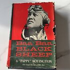 Vintage 1958 Baa Baa mouton noir par "Pappy" Boyington couverture rigide