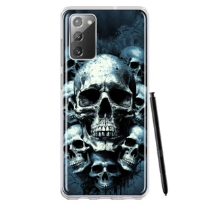 Funda híbrida a prueba de golpes para Samsung Galaxy Note 20, calaveras de la muerte cementerio - Imagen 1 de 1