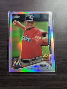 Jose Fernandez 2014 Topps Chrome REFRACTOR ROOKIE GOLD CUP #103 - Picture 1 of 2