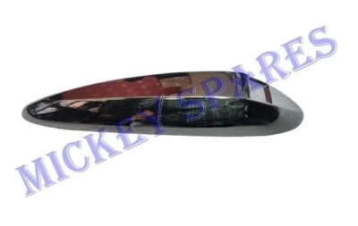 VESPA S 50 150 GTS FRONT MUDGUARD CREST CHROME #650748 GENUINE PIAGGIO PART - Image 1 of 4