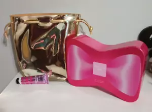 Bath & Body Works PLATINUM Mini/Travel 4 pc & Travel perfume Gift Bag HTF Minis - Picture 1 of 4