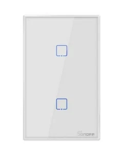 SONOFF 2Gang Smart WiFi Wall Light Timing Switch APP Remote Control W2T4 - Picture 1 of 8