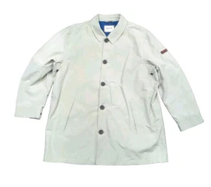 NN07 NO NATIONALITY "TREN 8135" Trench Coat Overcoat Size XXL - Beige Button Up - Bild 1 von 6