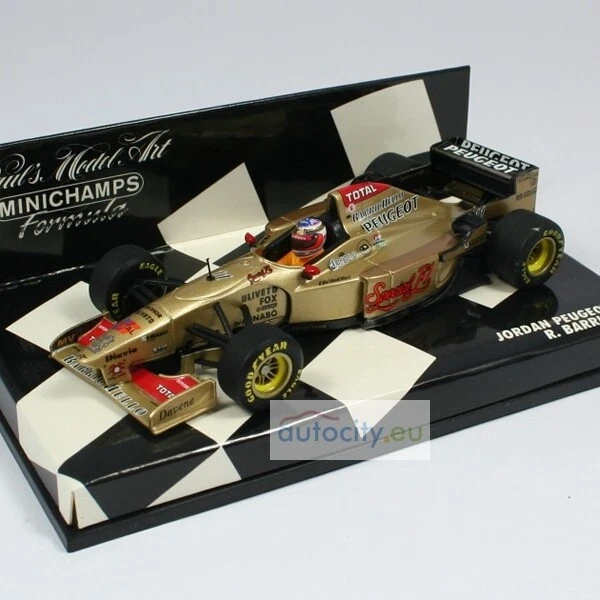 MINICHAMPS Jordan PEUGEOT 196 Rubens Barrichello 430960011
