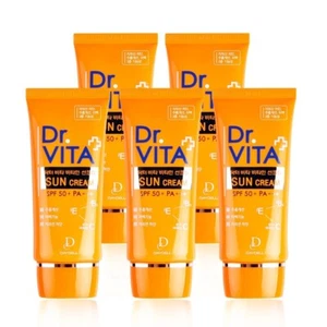 Protector Solar Vita Triple Funcional Vitamina | SPF50+ PA+++ | 50g x 5 | Blanqueador - Imagen 1 de 1