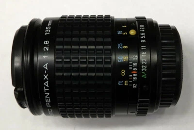 ✅Serviced✅ SMC Pentax-A 135mm f2.8 Telephoto Prime Lens SMCA 5028120 - Image 1 of 4