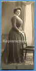 Foto, groß, figurbetonte junge Dame, um 1900 !!!