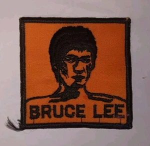 Parche vintage 1973 Bruce Lee 3" bordado coleccionable - Imagen 1 de 2