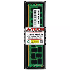 128GB 8Rx4 PC4-2666 LRDIMM Dell PowerEdge MX740c MX840c R740xd R940xa Memory RAM - Picture 1 of 5