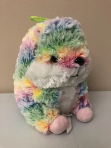 NANCO Belly Buddy Plush Hamster Super Soft Multicolor Rainbow Stuffed Animal - Picture 1 of 4