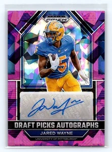 2023 Prizm Draft Picks Jared Wayne RC Auto Purple Ice #/99 DPA-JAW TEXANS RC - Picture 1 of 2