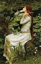 Ophelia par anglais peintre John Waterhouse. les gens REPRO SUR TOILE ou PAPIER