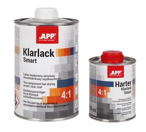 SET APP 020103+020290 HS Smart barniz transparente 4:1 1,5 L | 1,0 L barniz transparente 0,25 L endurecedor - Imagen 1 de 4